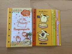 ポムポムプリン メモ帳　シールブック