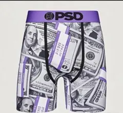 PSDボクサーパンツ　マネー総柄
