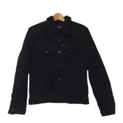 リーバイス LEVI'S コーデュロイボアジャケット ブラック サイズ S