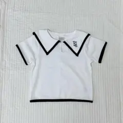 【新品】しまむら kanako 襟付きプルオーバー 90cm