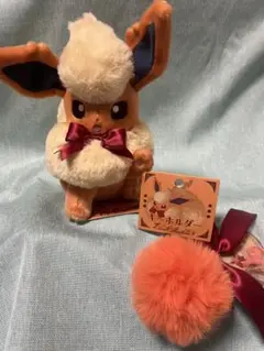 Eevee Collection ブースター　ぬいぐるみ・キーホルダーセット