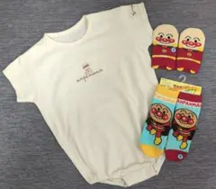 アンパンマン　ロンパース　靴下セット　未使用