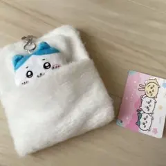 ハチワレ おふとんリールパスケース 美品