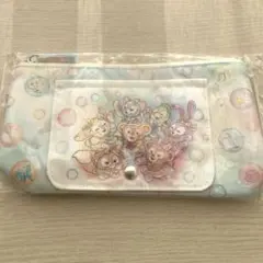 ダッフィー　カラフルハピネス　スーベニアおてふきキャリー