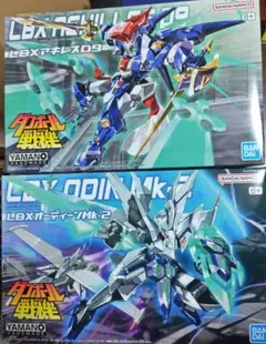 オーディーンmkー2、アキレスD9 新品未開封 新品未開封品 LBX オーディーンmk-2 アキレスD9 ダンボール戦記
