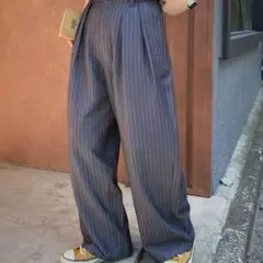 チャオパニックティピー スラックス　ワイドパンツ