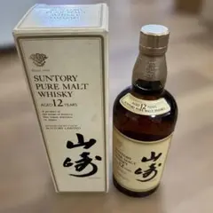 山崎12年シングルモルト７５０ml　2003年ラベル SUNTORY（サントリー） シングルモルトウイスキー 旧ラベル 響マーク