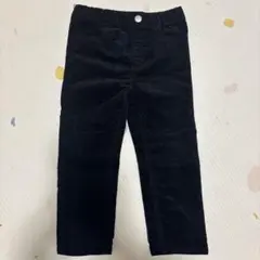 petit main コーデュロイパンツ 100cm 黒