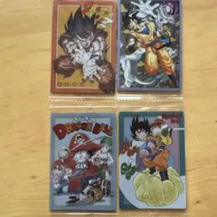 ドラゴンボールカードセット 4枚