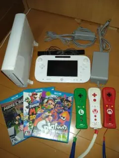 Wii U 本体 32GB + 周辺機器 + ゲームソフト3本セット‼️