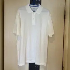 UNIQLO メンズ　2025.7月購入未使用　白　XL エアリズム　ポロシャツ