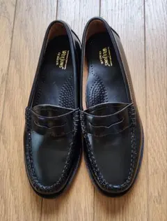 G.H.BASS WEEJUNS ローファー　6 1/2 サイズ　黒　新品同様のサムネイル