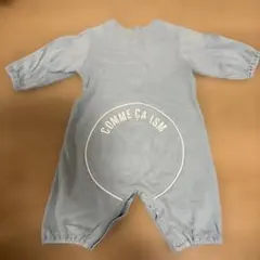 COMME CA ISM ロンパース ライトブルー