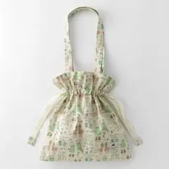 新品未使用　くらはしれい　巾着型トートバッグ　双子のサムネイル