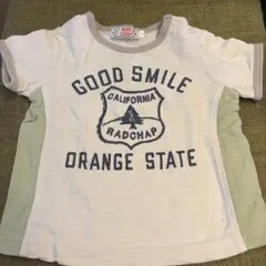 半袖Tシャツ 80cm ホワイト/グリーン　未使用のサムネイル