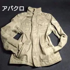 【アバクロ】 ミリタリージャケット　着やすいアウタージャケット