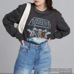 ★CIAOPANIC★QUEENコラボ★ロックバンドTシャツ★ロンＴクイーン新品