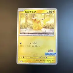 ピカチュウ イラストレーションコンテスト2024 イラストレーションコンテスト 2024 ピカチュウ PSA10 プロモ