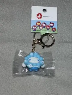 ミャクミャクなりきり立体マスコットカラーキーホルダー　シナモロール