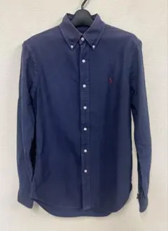 Ralph Lauren ネイビー スリムフィット シャツ S
