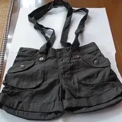 サロペット ショートパンツ