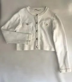 CELFORD セルフォード ツイード風ニットカーディガン