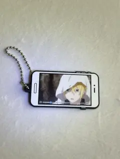 刀剣乱舞-花丸-　スマホ型ラバーマスコット　キーホルダー　山姥切国広