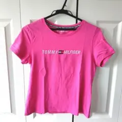 TOMMY HILFIGER　スポーツ　ハワイ　Tシャツ　ピンク　半袖　海外のサムネイル