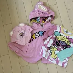 ヒスミニ ロンT Tシャツ レッグウォーマー セット - メルカリ