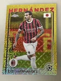 topps ucc soccer THEO HERNANDEZ