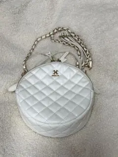 ナイスクラップノベルティキルティングショルダーバッグ