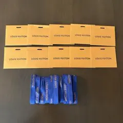 ルイヴィトン　メッセージカード　リボン　10セット　LOUIS VUITTON