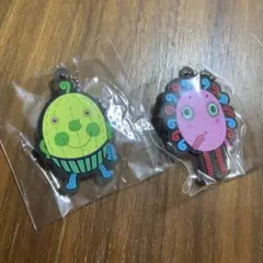 なんじゃもんじゃ　ラバーストラップ　2個セット