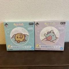 BT21  一番くじ　ガラスプレート