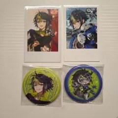 伊波ライ 缶バッジ チェキ風カード