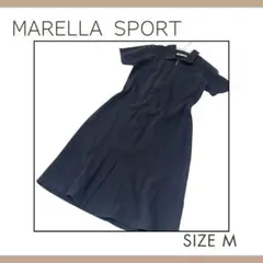 そ*マ様 【美品】マレーラ スポーツ ジップアップ ワンピース ネイビー Mのサムネイル