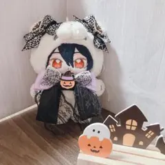 ハンドメイド　いつぬい　ぬい服　あんスタ　リボン　ハロウィン　パンプキン　レース