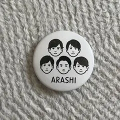 ARASHI EXHIBITION 嵐を旅する展覧会の公式グッズ　缶バッジ
