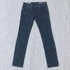 GAP 1969 ウルトラスキニー デニム ドット 総柄 ストレッチ 25 S