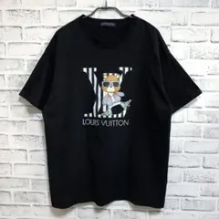 LOUIS VUITTON ルイヴィトン プリント 半袖 Tシャツ - メルカリ