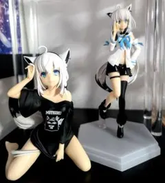 白上フブキ フィギュア２種(箱なし)