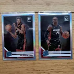 panini optic ルーキーカード 2枚セット NBA