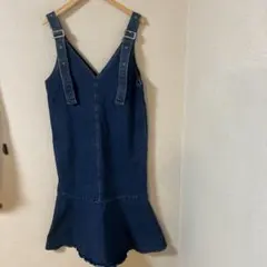 デニムキャミワンピース