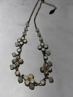 MERCURYDUO マーキュリーデュオ　ネックレス　ビジュー　淡い　パステル