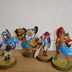 ゼルダの伝説 アミーボ フィギュア 4体セット
