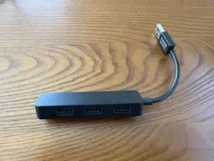 ELECOM 4ポート USBハブ ブラック