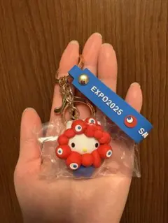 大阪関西万博 サンリオコラボキーホルダー ミャクミャク ハローキティー