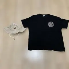 ROXY Tシャツとハットのセットです。
