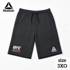 Reebok UFC ロゴ ショートパンツ ブラック 3XOメンズのサムネイル