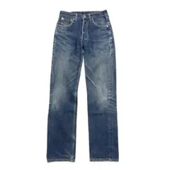 90s Levi's リーバイス USA製 501 デニム 縦落ち ヒゲ